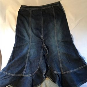 Jean skirt